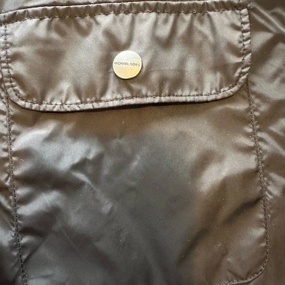 Michael Kors Black Bomber Jacket